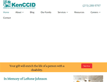 Tablet Screenshot of kenccid.org